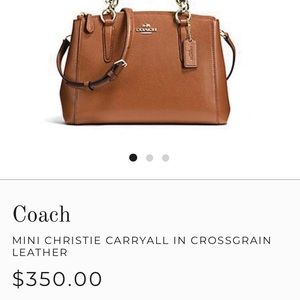 Brown Coach Purse